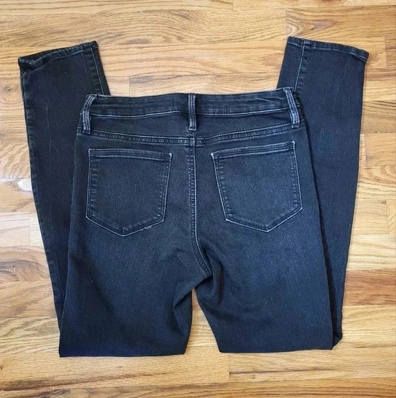 Athleta Sculptex Skinny Carbon Cotton Blend Slimming Sculpting Mid Rise Jeans(6) - Picture 3 of 13